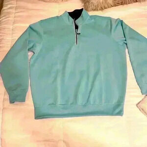 FAIRWAY & GREENE CAVES QUARTER ZIP PULLOVER - Size XL